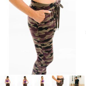 Purple Camo Unwind Jogger